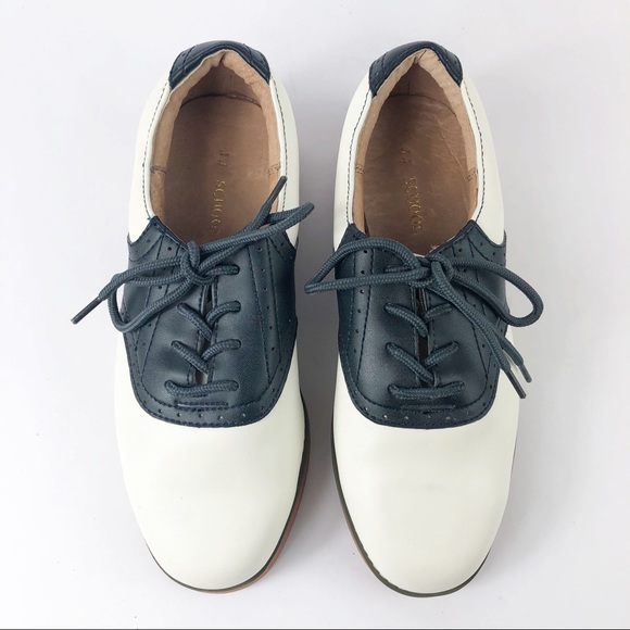 JJ School Cheerleader III Round Toe Saddle Shoe, 7 - Picture 3 of 8